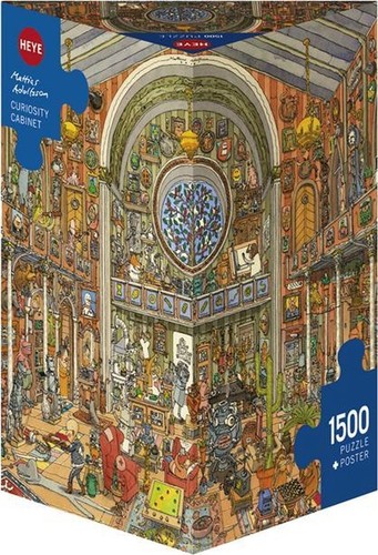 Puzzle 1500 pezzi curiosity - puzzle,