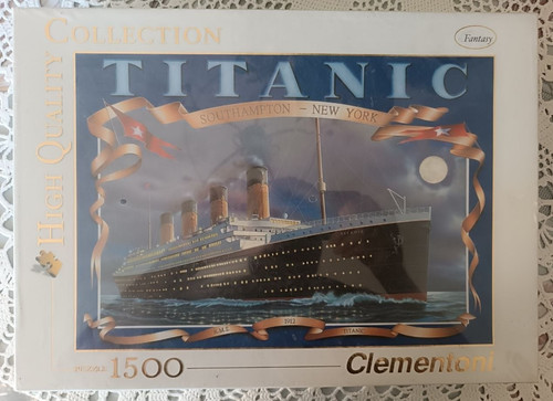 Clementoni puzzle titanic 1500 - puzzle,
