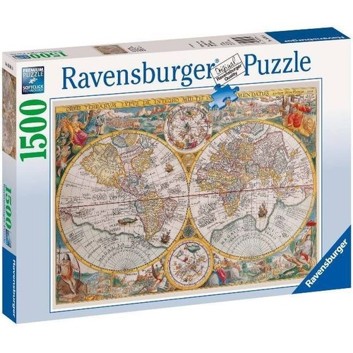 Puzzle ravensburger mappa del - puzzle,