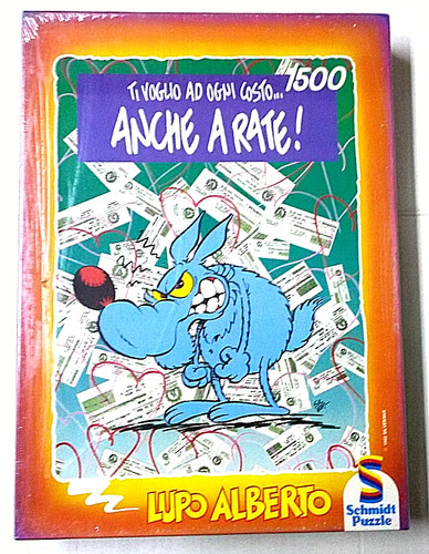 Puzzle 1500 pezzi - puzzle, lupo