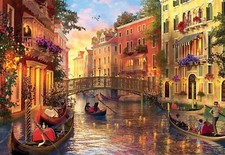 Tramonto a Venezia Puzzle 1500
