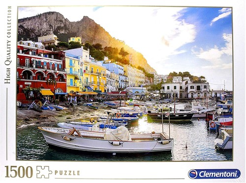 Puzzle 1500 pezzi hqc capri - hqc,