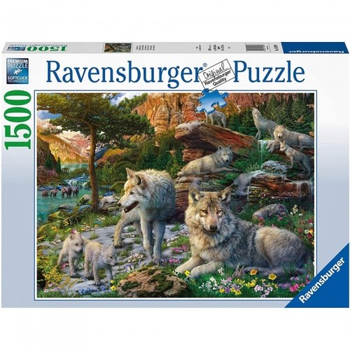 Puzzle ravensburger lupi - puzzle,
