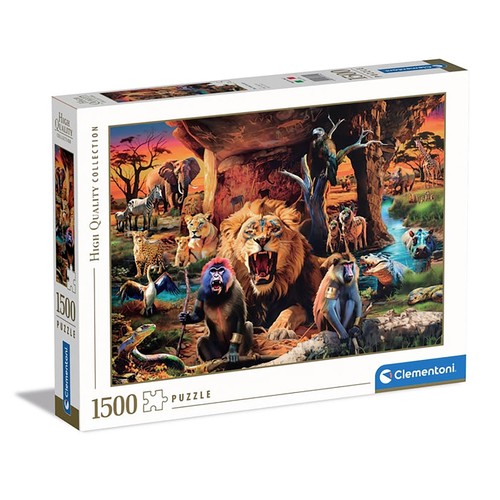 Puzzle 1500 pezzi hqc società - puzzle,